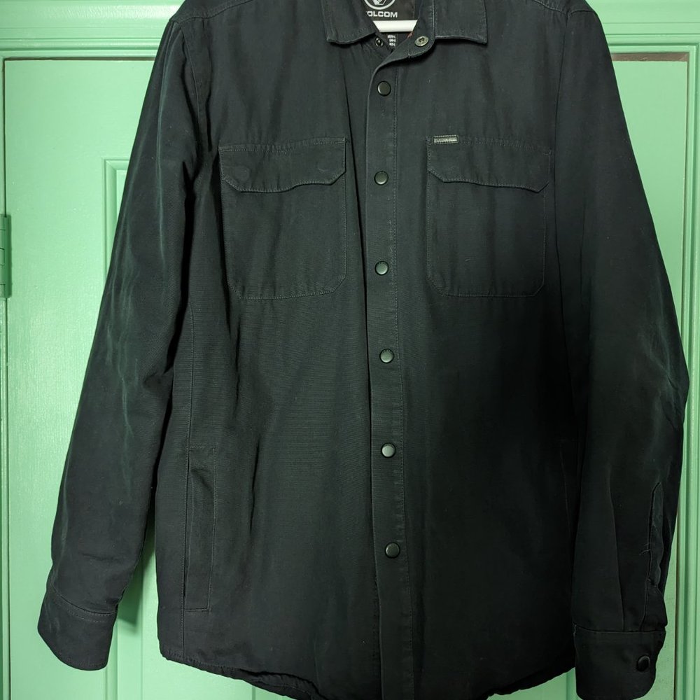 Volcom Men's Larkin Jacket Black Size Large